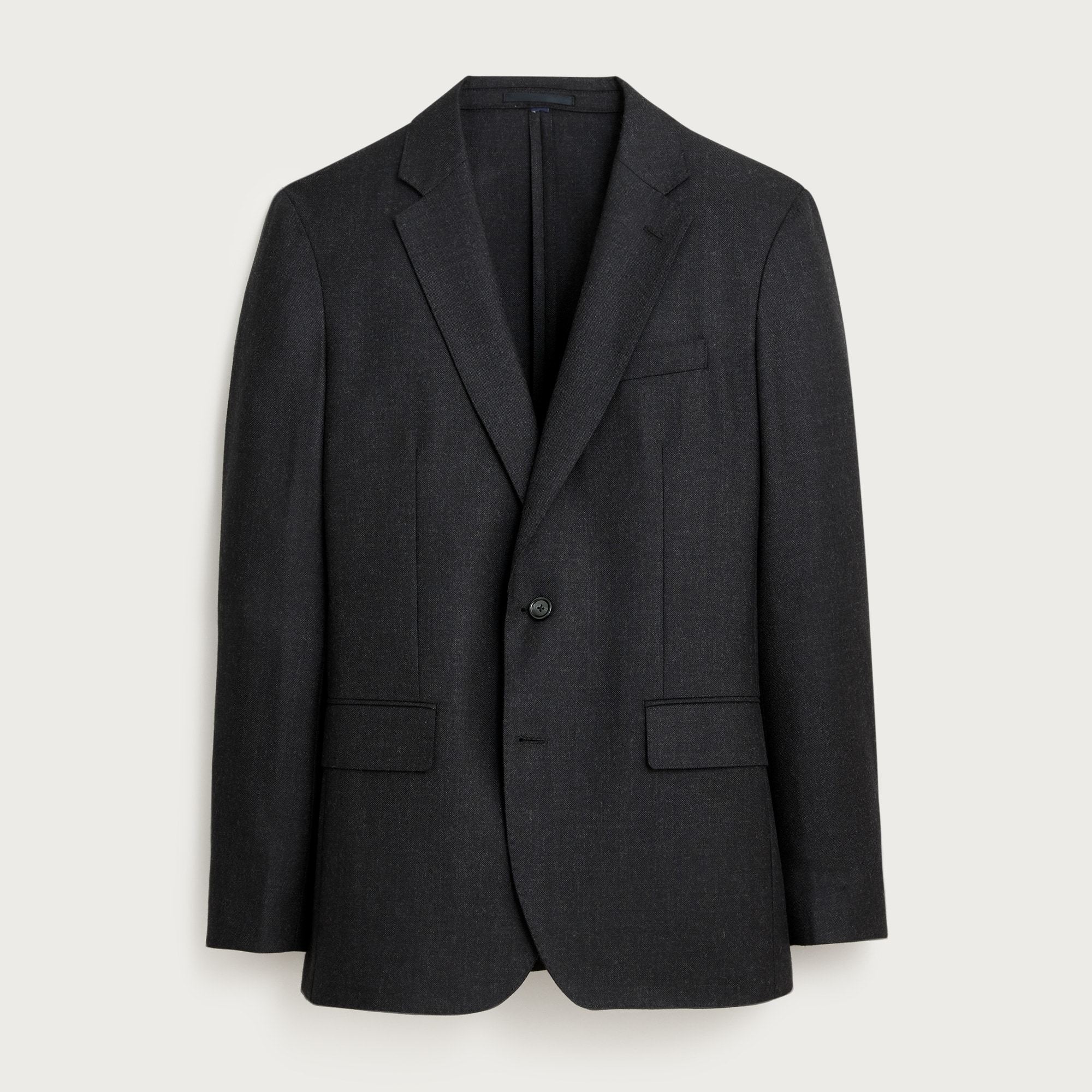 Ludlow Slim-fit suit jacket in English cotton-wool blend