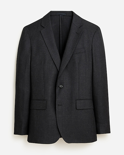 mens Ludlow Slim-fit suit jacket in English cotton-wool blend