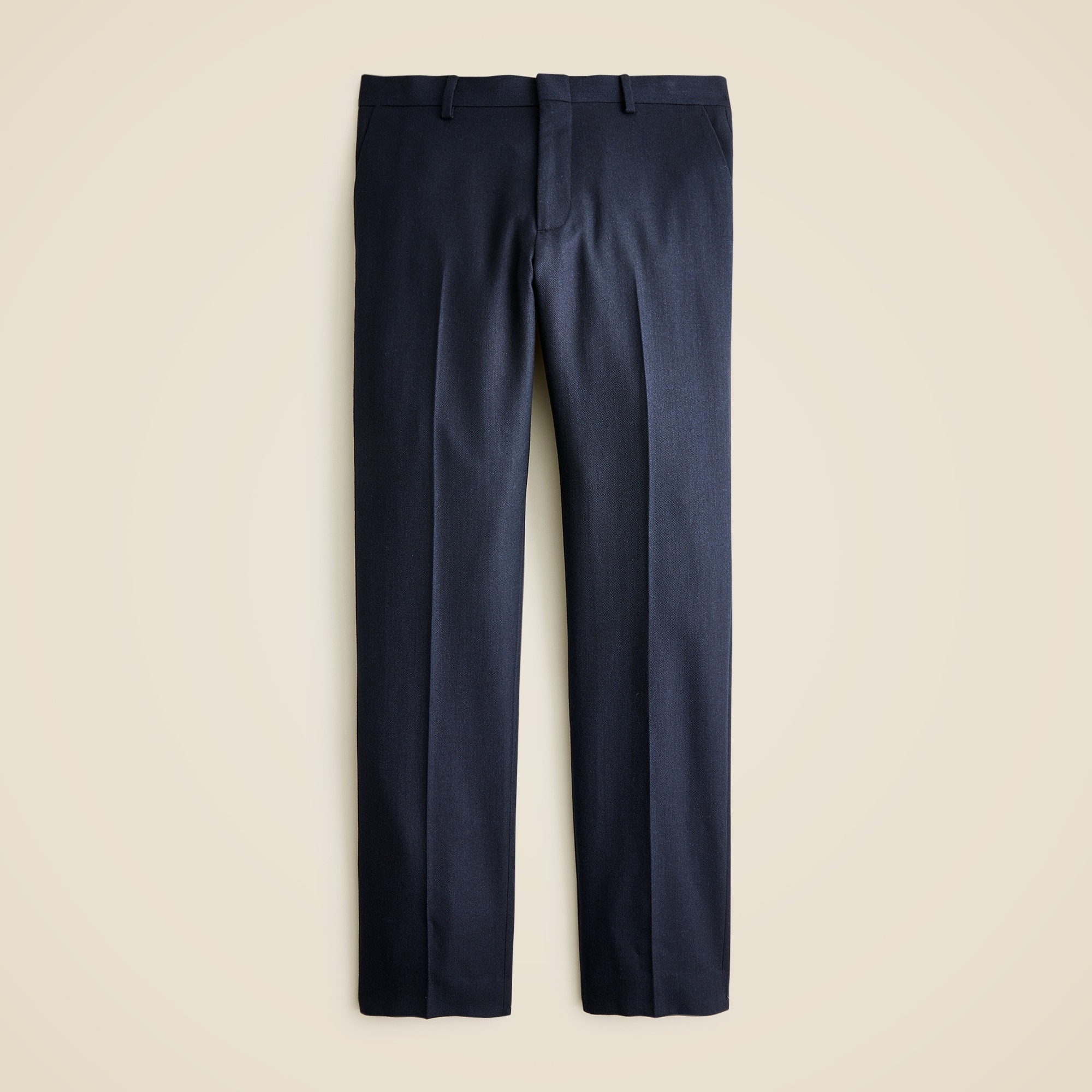 Ludlow Slim-fit suit pant in English cotton-wool blend