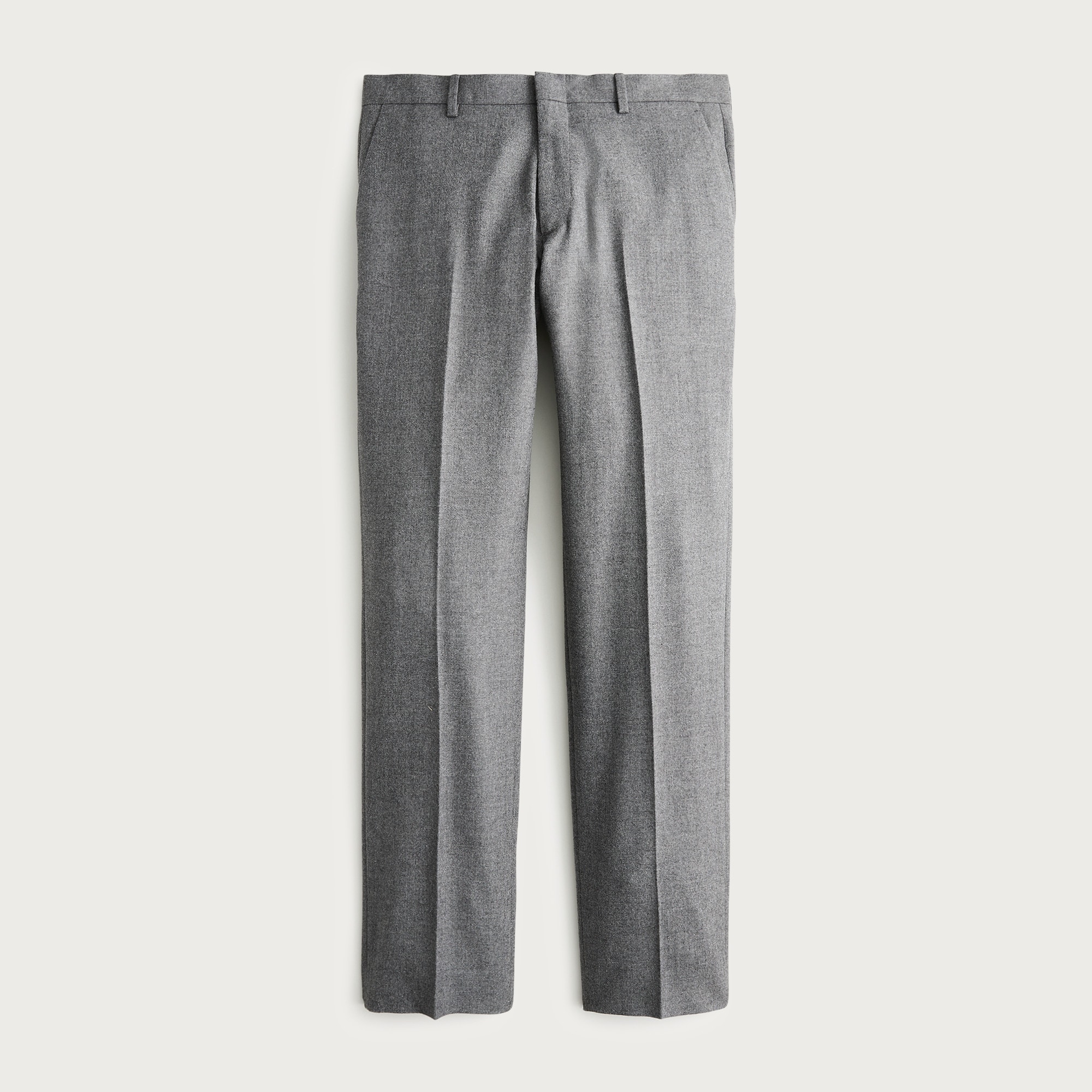 Ludlow Slim-fit suit pant in English cotton-wool blend