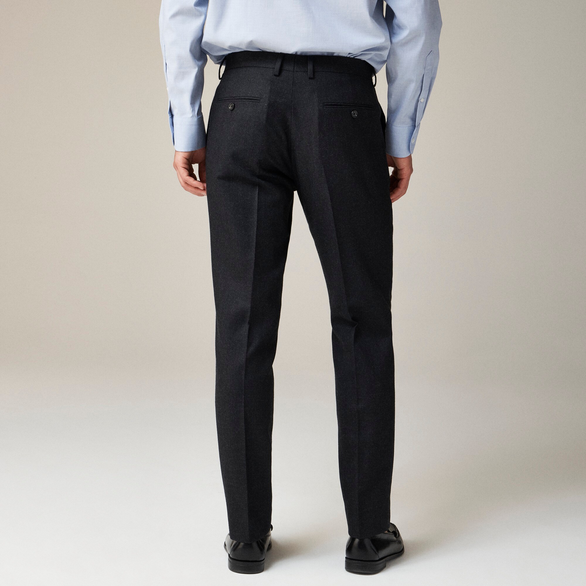 Ludlow Slim-fit Suit Pant In English Cotton-wool Blend For Men | J