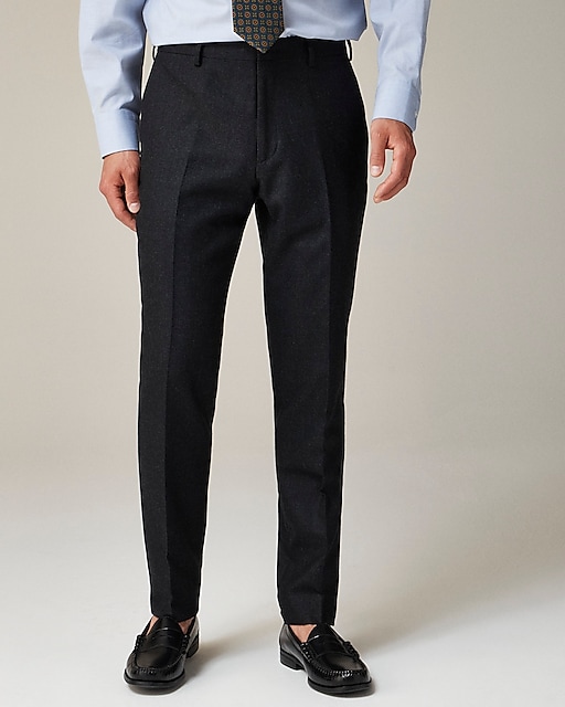 mens Ludlow Slim-fit suit pant in English cotton-wool blend