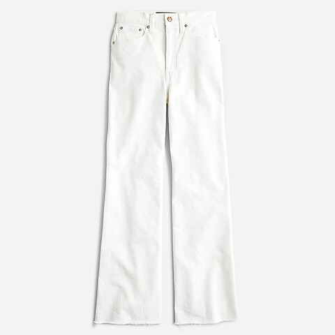 womens Point Sur premium stretch desert jean in white
