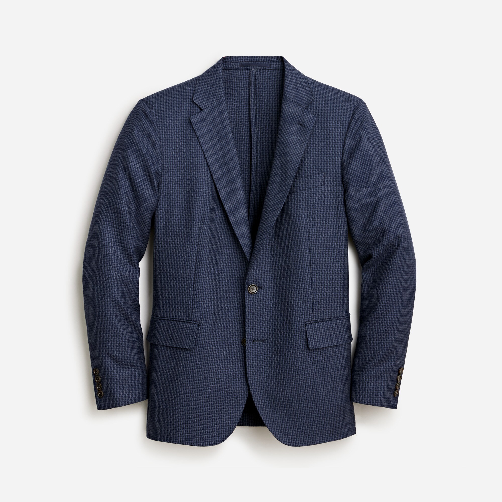 Ludlow Slim-fit suit jacket in English cotton-wool