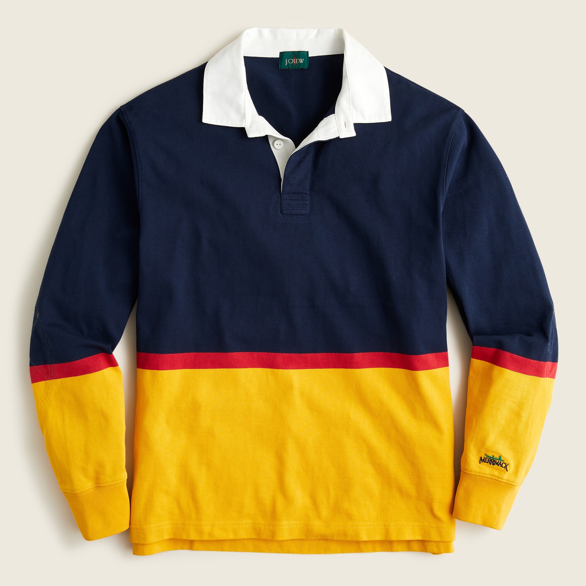 【新品未使用タグ付き】ブラームス　wide border rugby shirt 新品タグ付き】ブラームス wide border rugby shirt - メルカリ
