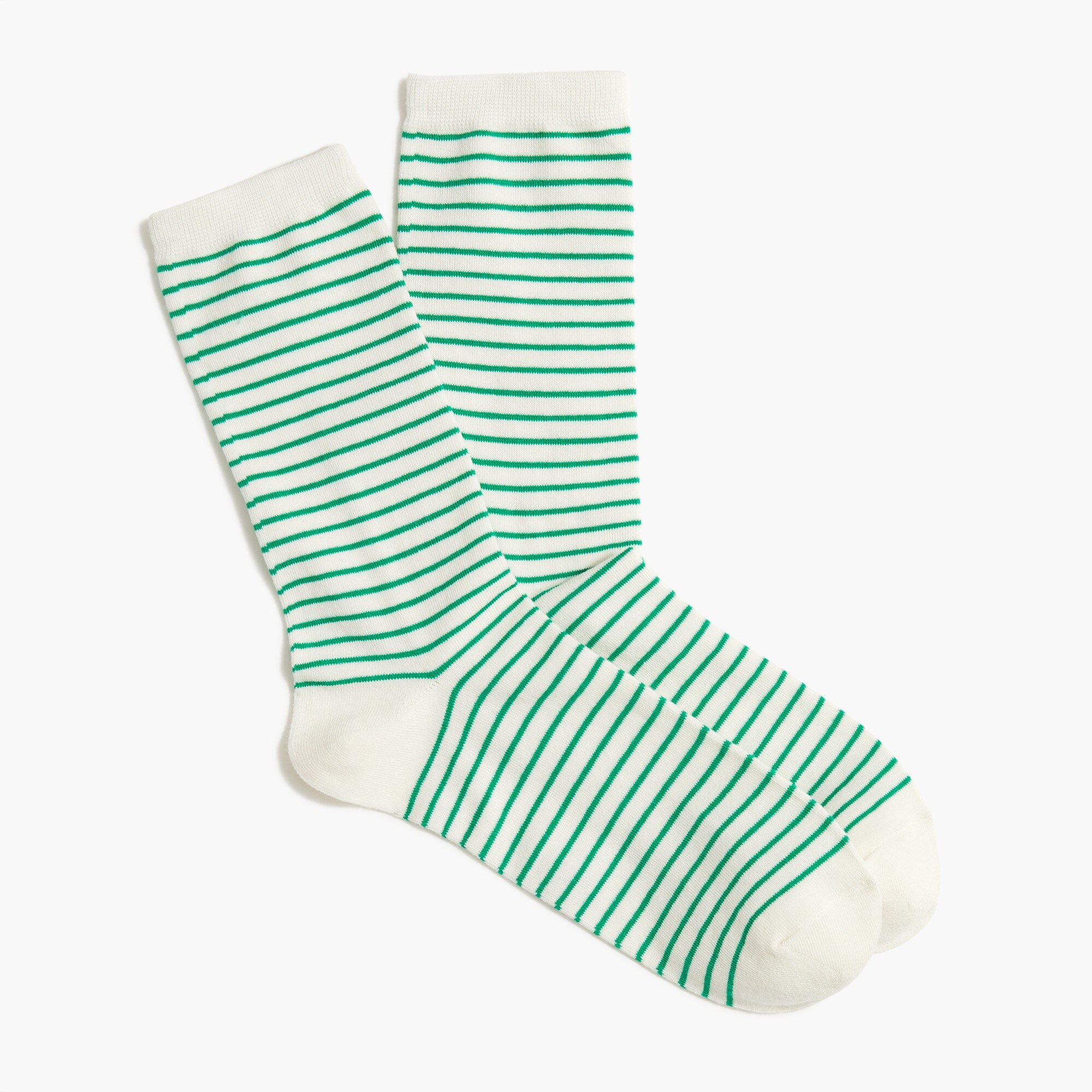 Thin stripe trouser socks