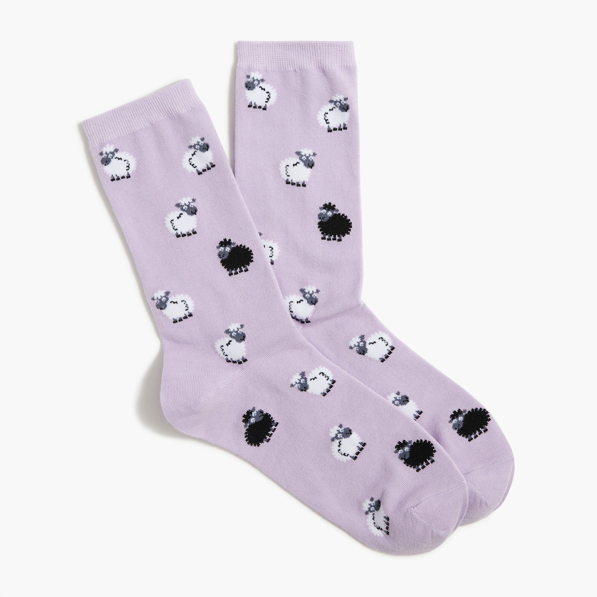 Black sheep trouser socks