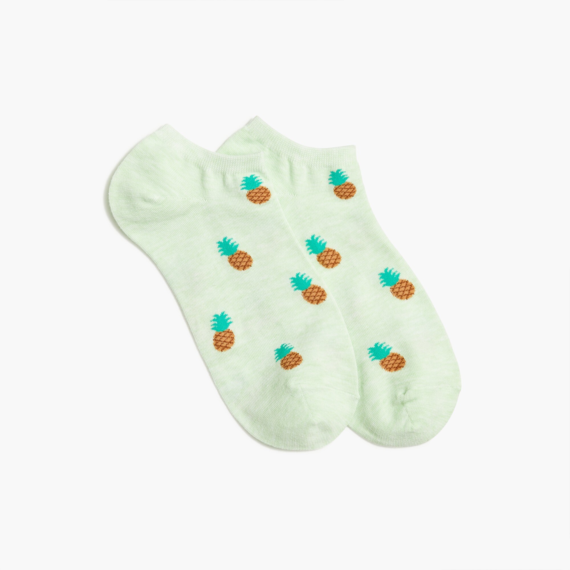 Pineapple ankle socks