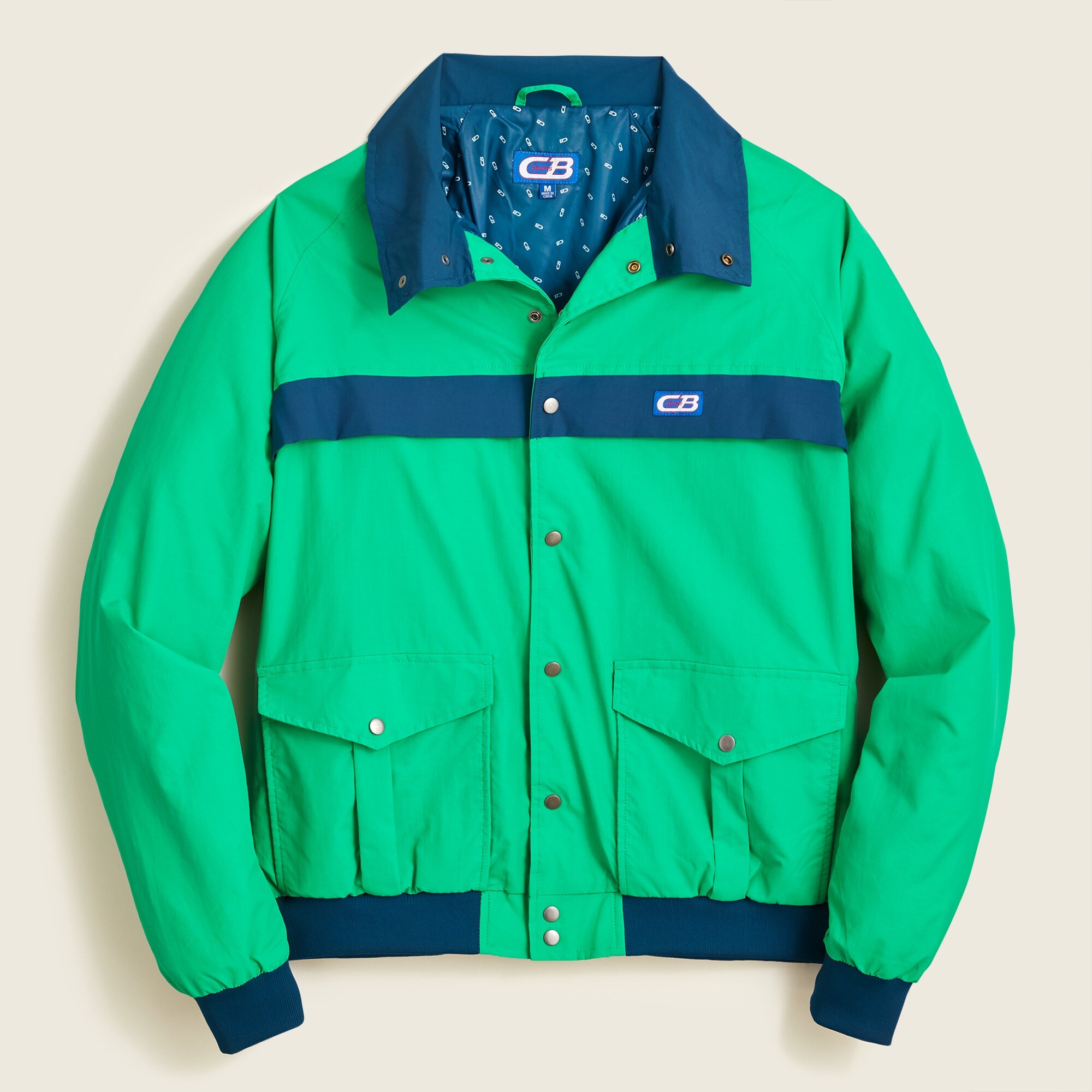 CB Sports Snap front Jacket For Men J.Crew