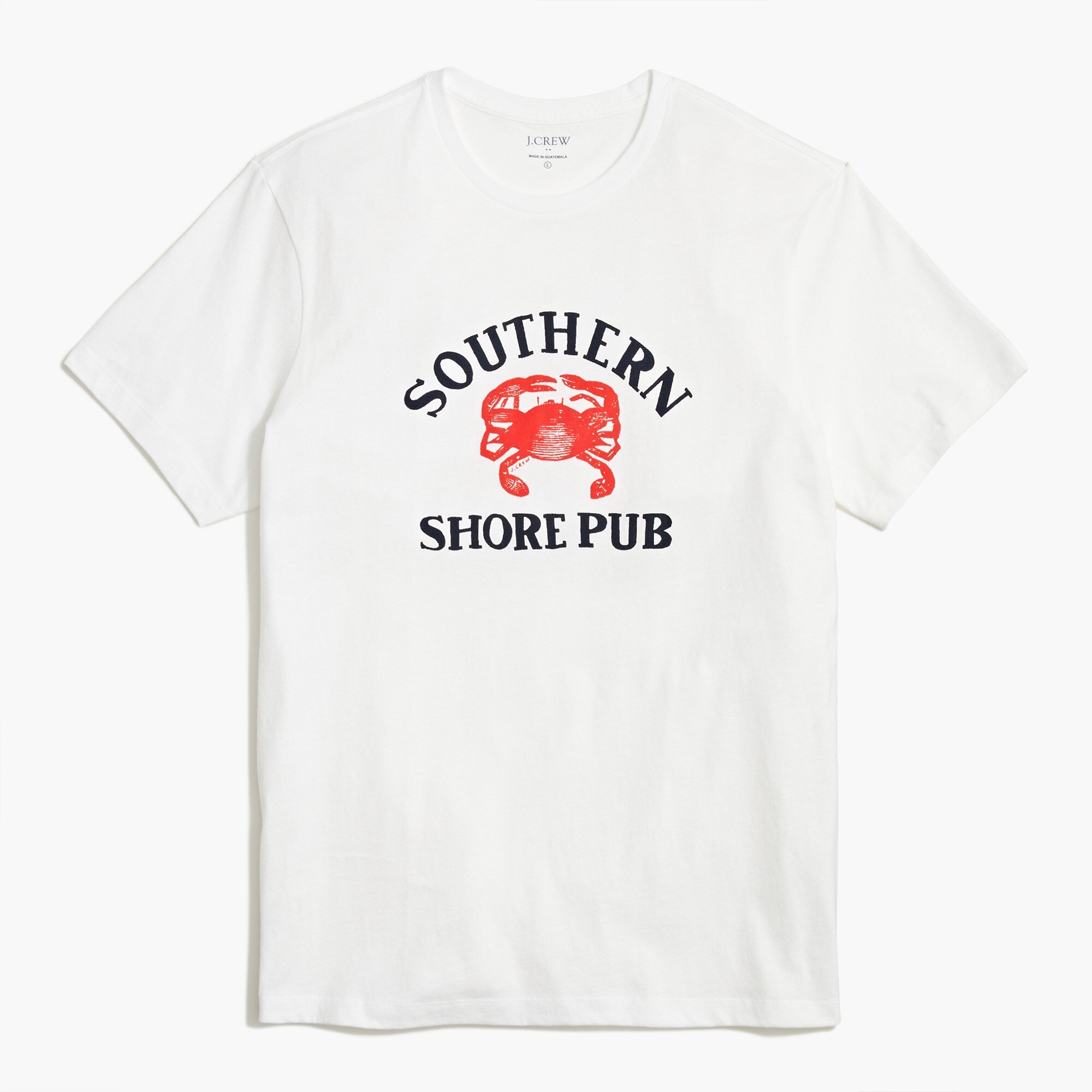 Southern shore crab graphic tee