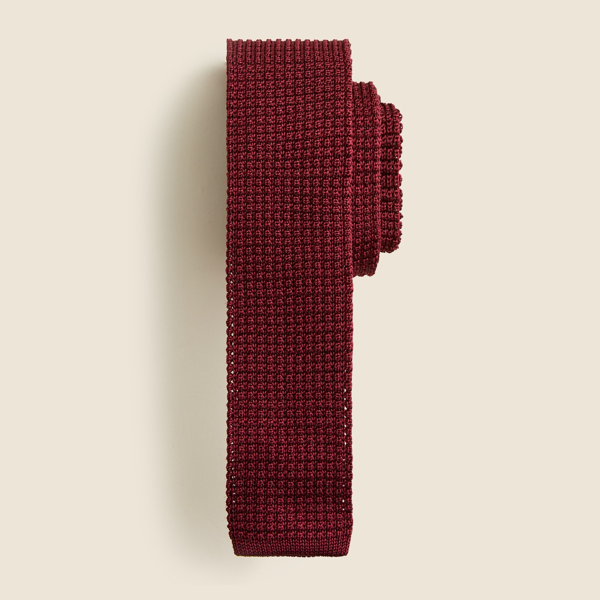 Silk knit tie