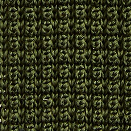 Silk knit tie OLIVE