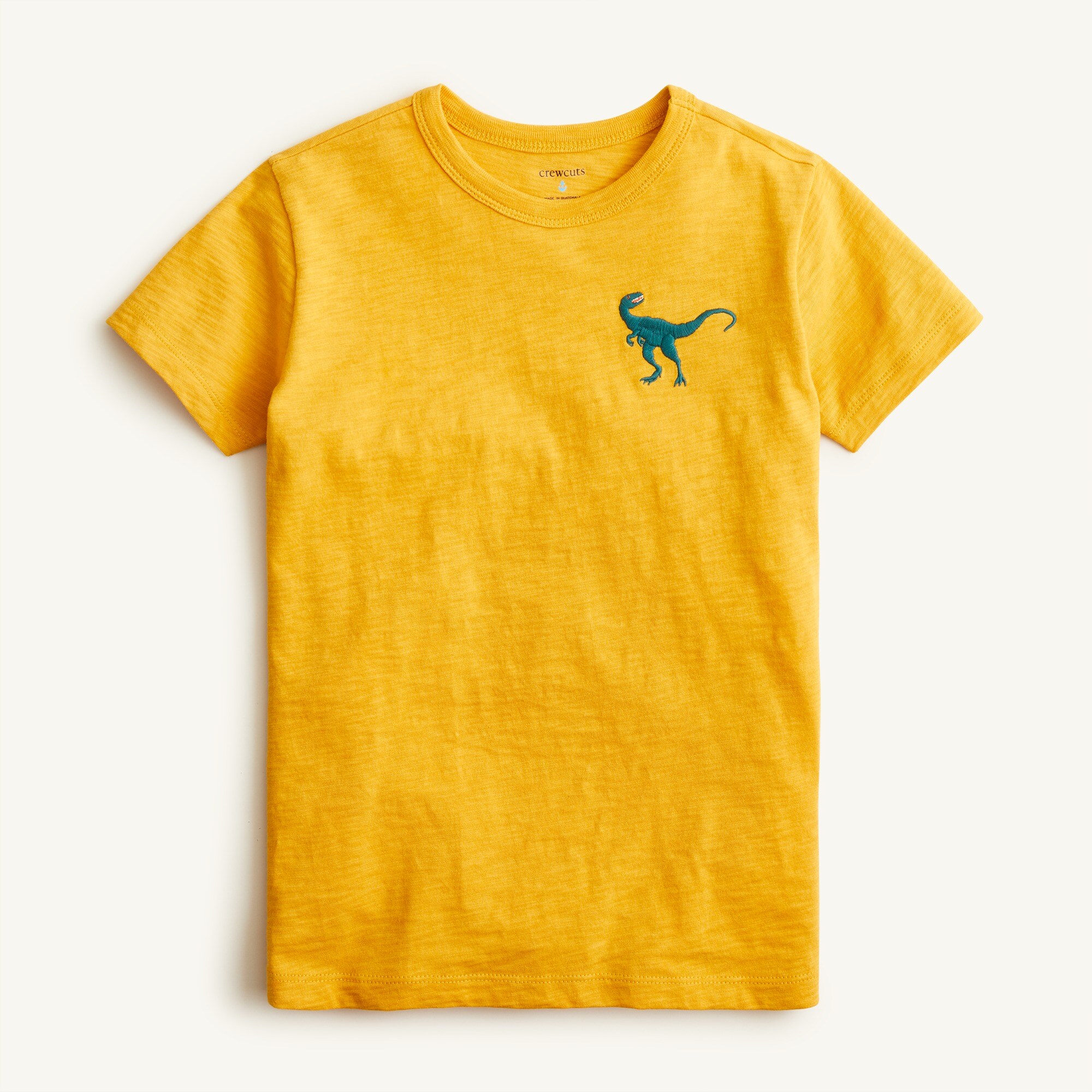 Boys' short-sleeve dinosaur T-shirt