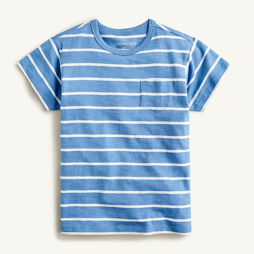 J.Crew: Kids' Short-sleeve T-shirt In Bright Stripe For Boys
