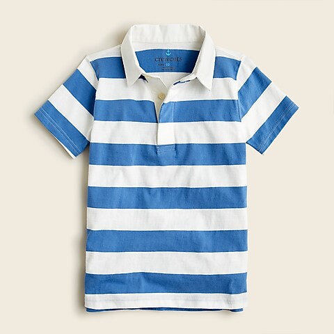 boys Boys' short-sleeve polo shirt in rugby stripe