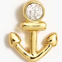 Nautical stud earrings set-of-three GOLD nautical stud earrings set-of-three for women