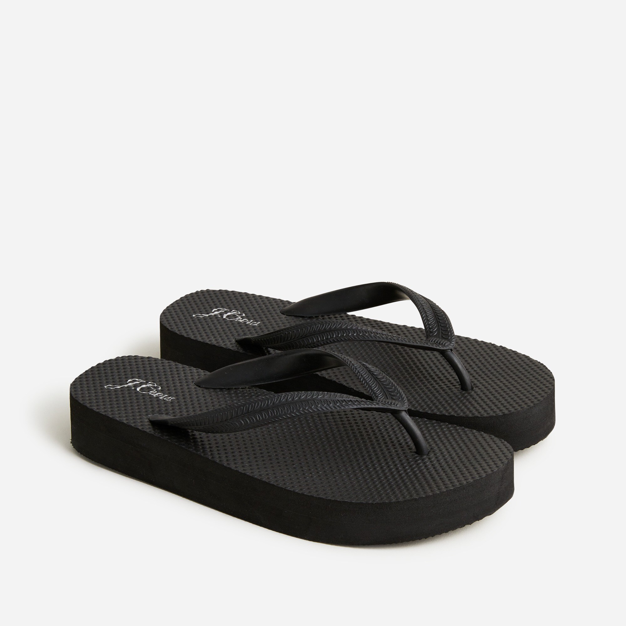 Platform thong sandals