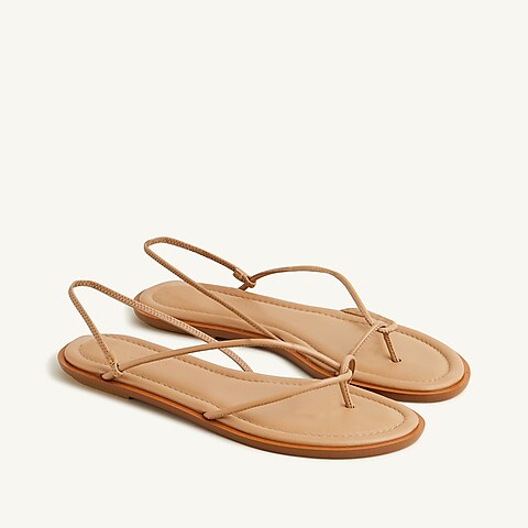 womens Sorrento strappy sandals in leather