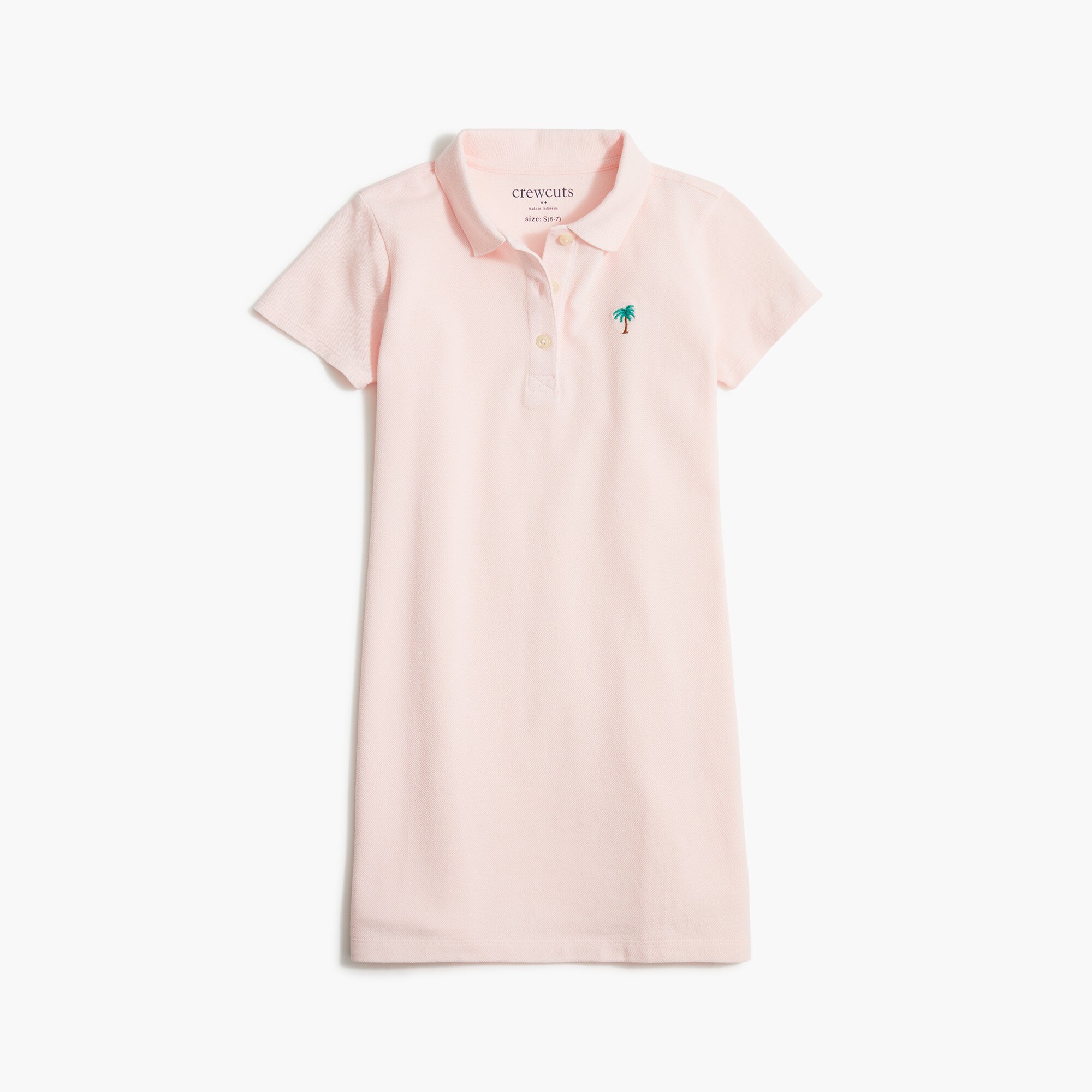 Girls' critter polo dress