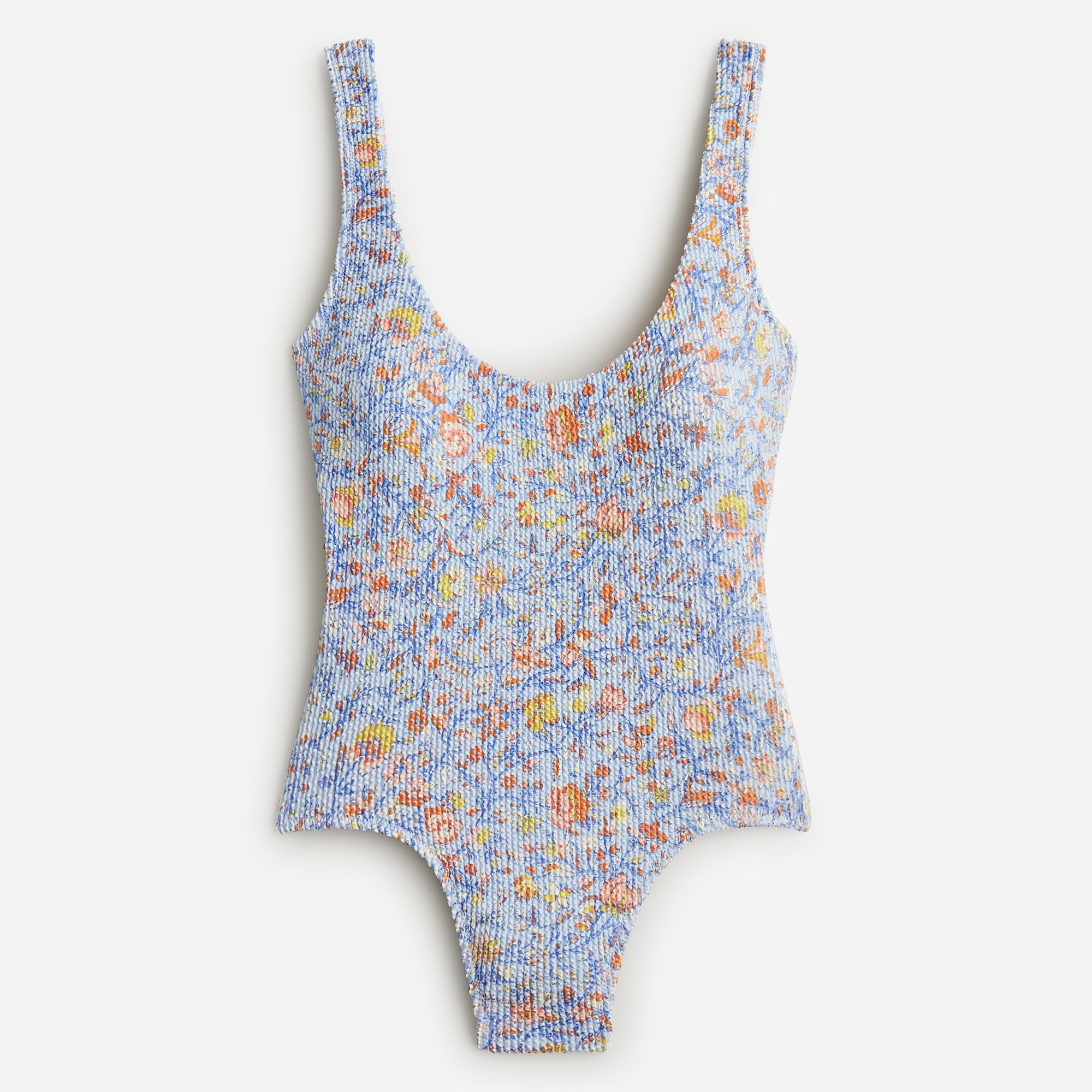 Scrunchie classic scoopneck one-piece in afternoon floral