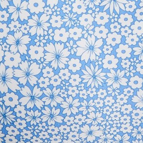 Scoopneck bikini top in Liberty® Jacqueline's Blossom fabric BLUE j.crew: scoopneck bikini top in liberty® jacqueline's blossom fabric for women