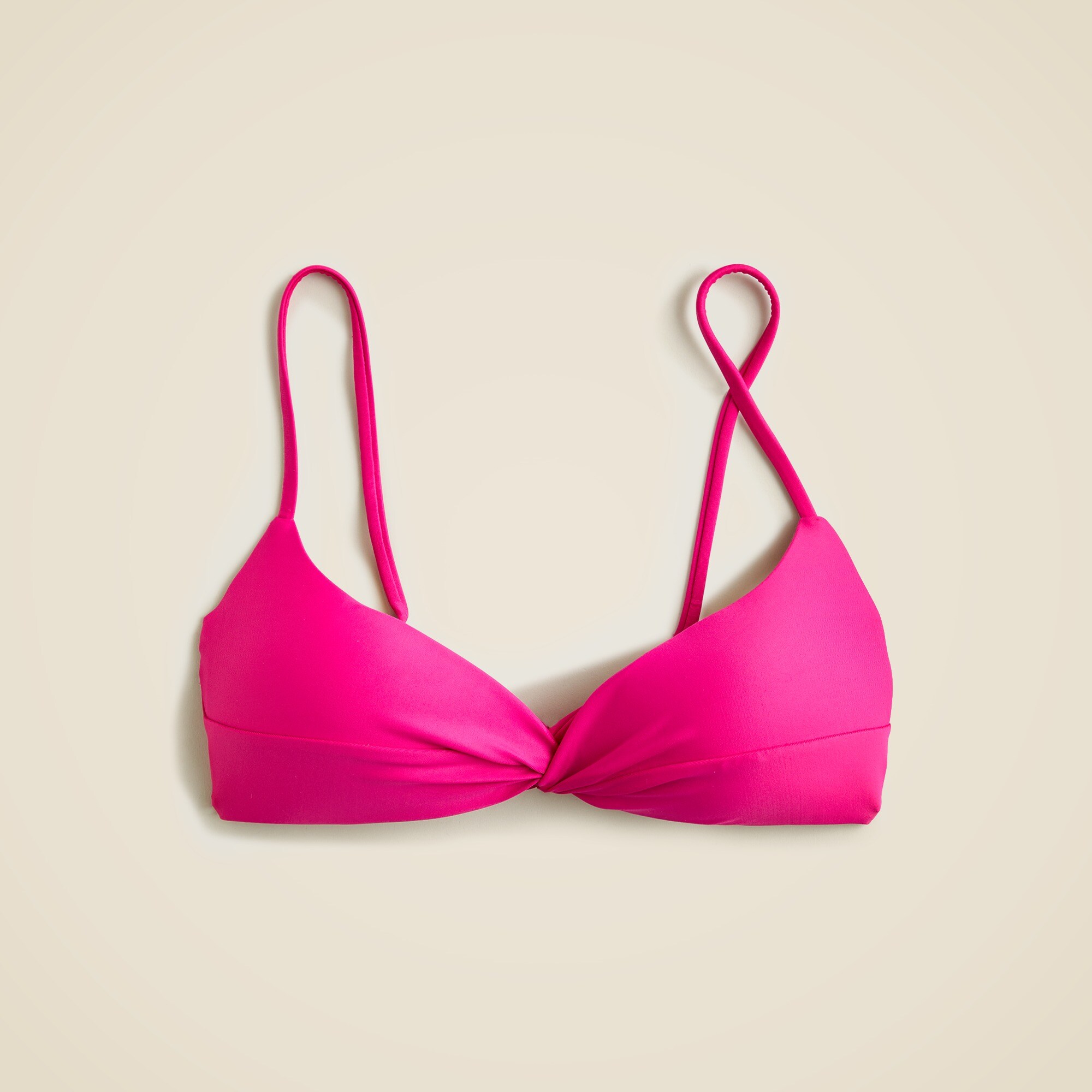 Strappy Twist Bikini Top For Women | J.Crew