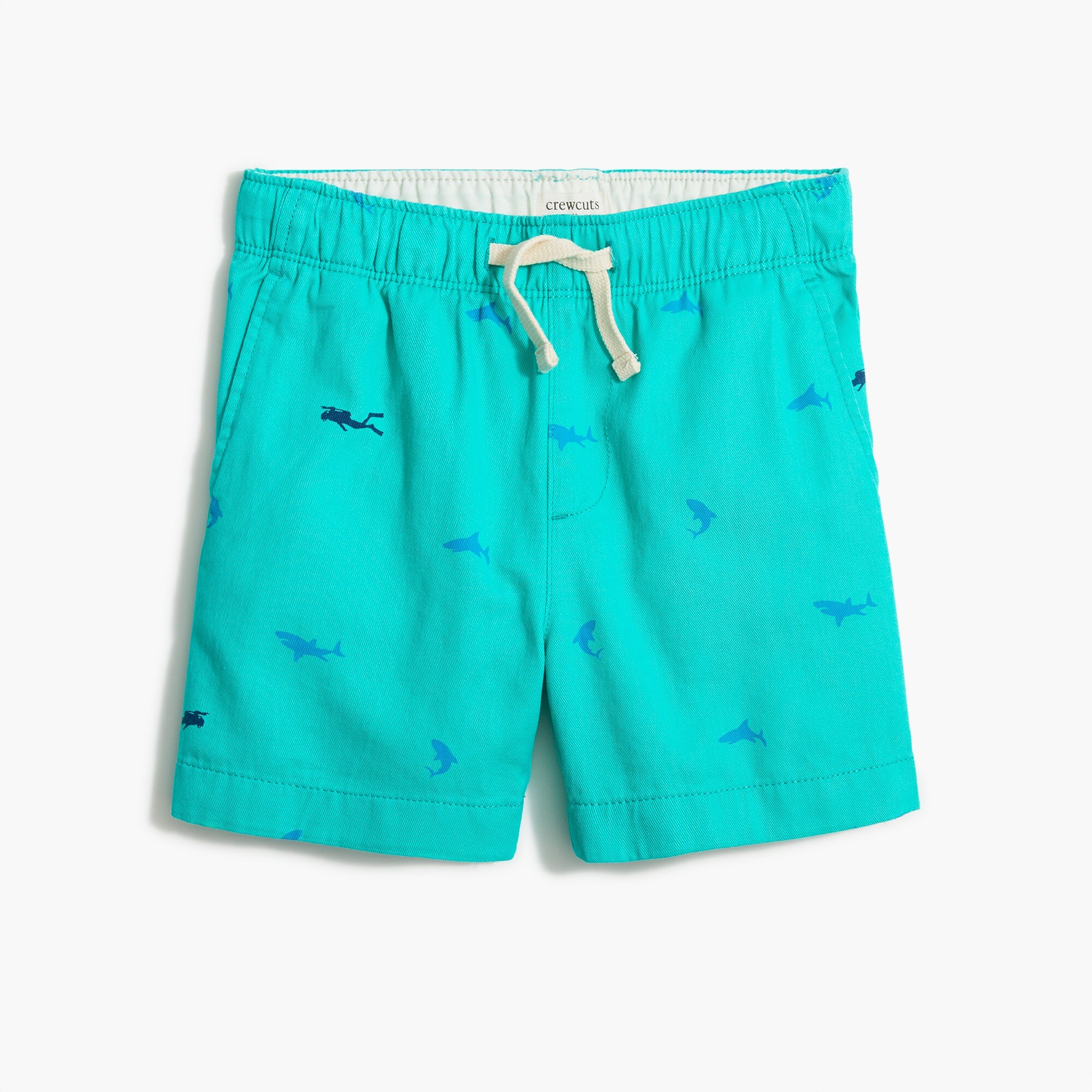 Boys' scuba sharks dock short