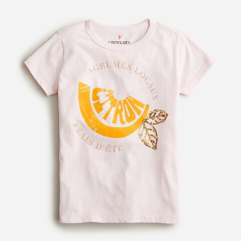 girls Kids' citrus graphic T-shirt