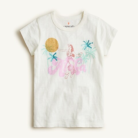 girls Girls' sequin graphic T-shirt