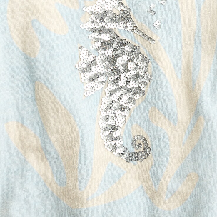 SEQUIN SEAHORSE