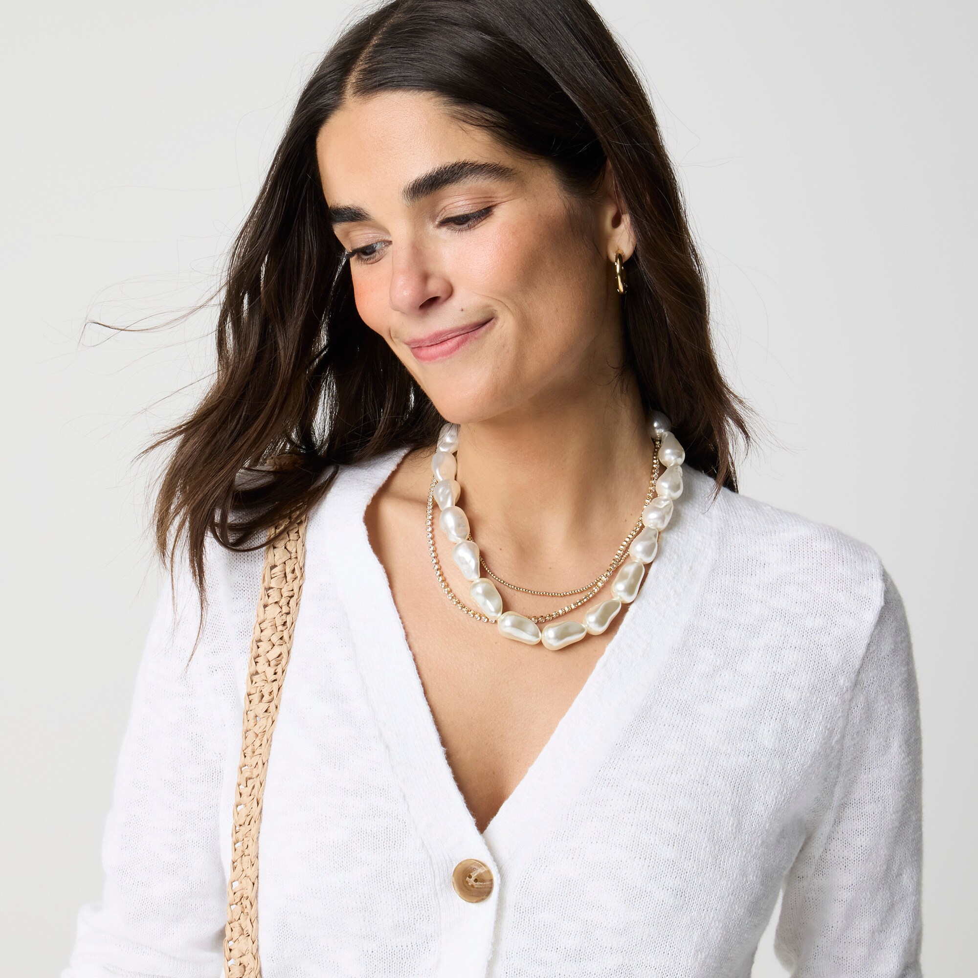 Beach cardigan sweater