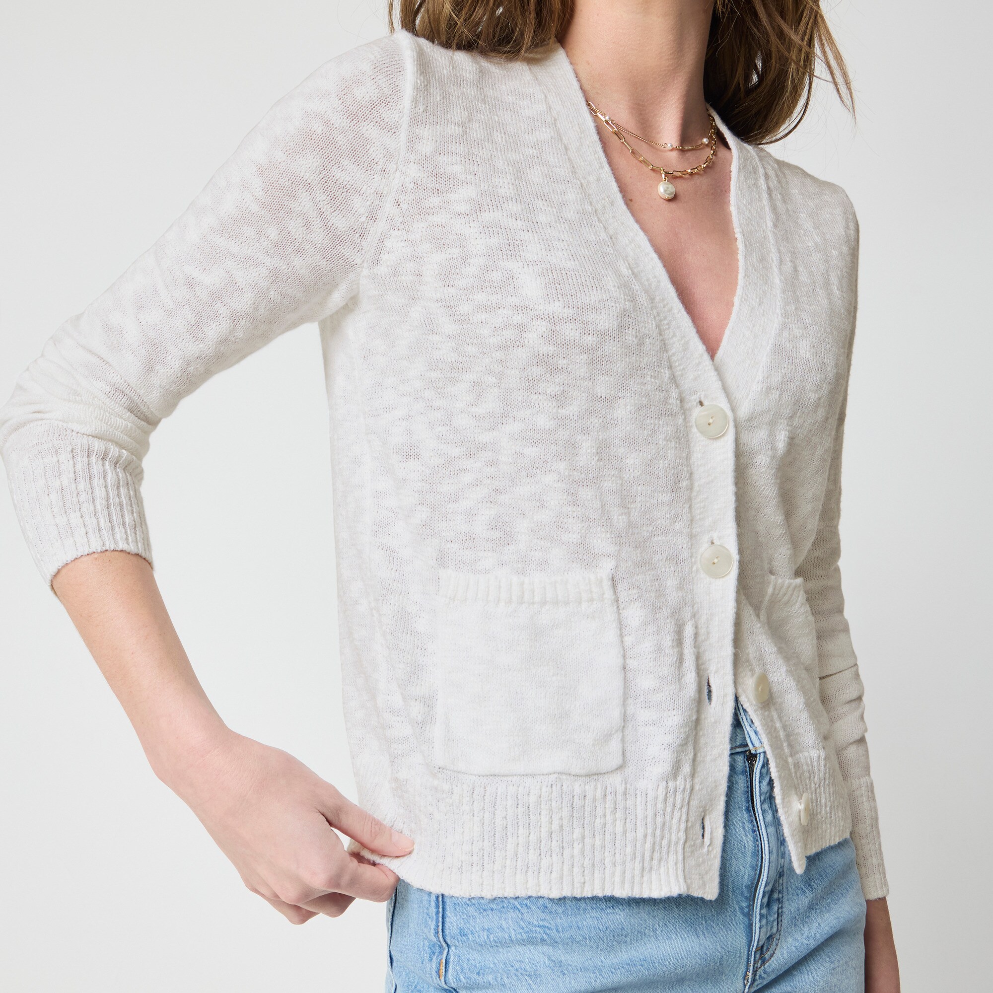 Beach cardigan sweater