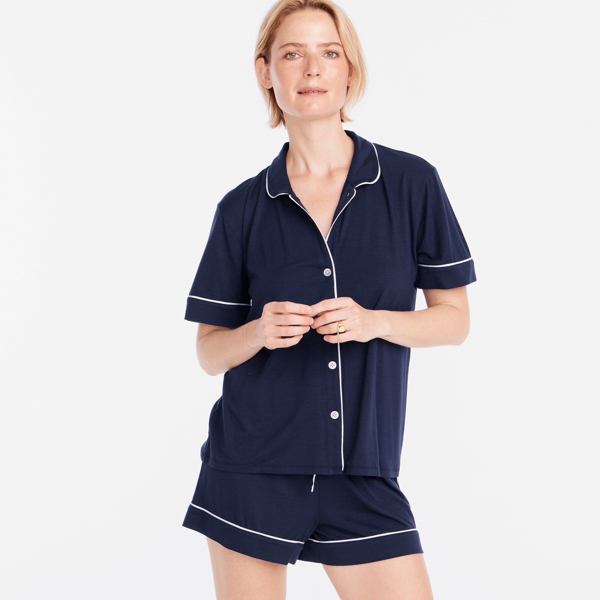 womens Eco dreamiest short-sleeve pajama set