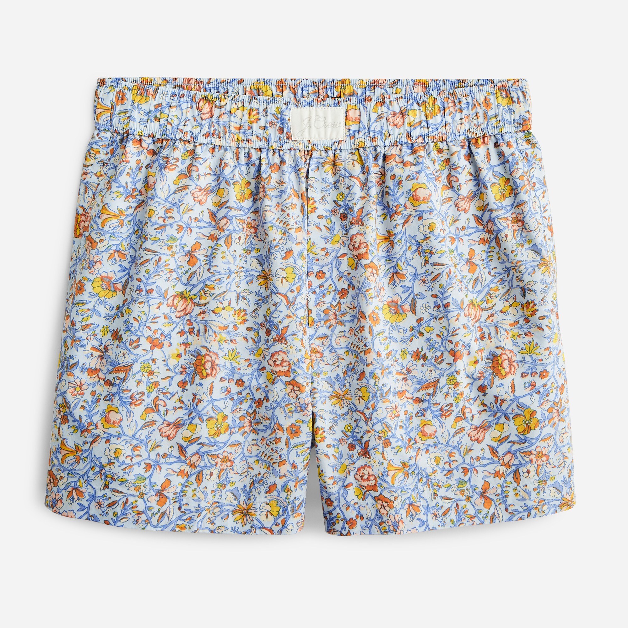 End-on-end cotton boxer short in afternoon floral