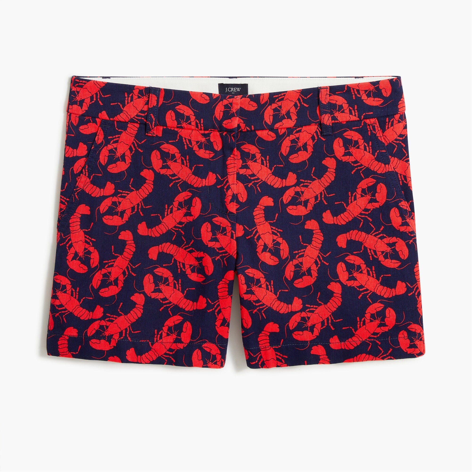 5" lobster classic chino short for women