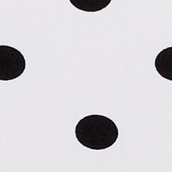 Polka-dot high-waisted belted bikini bottom WHITE BLACK factory: polka-dot high-waisted belted bikini bottom for women