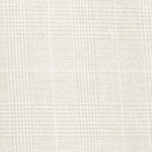Straight-fit linen-cotton blend pant GREY WHITE