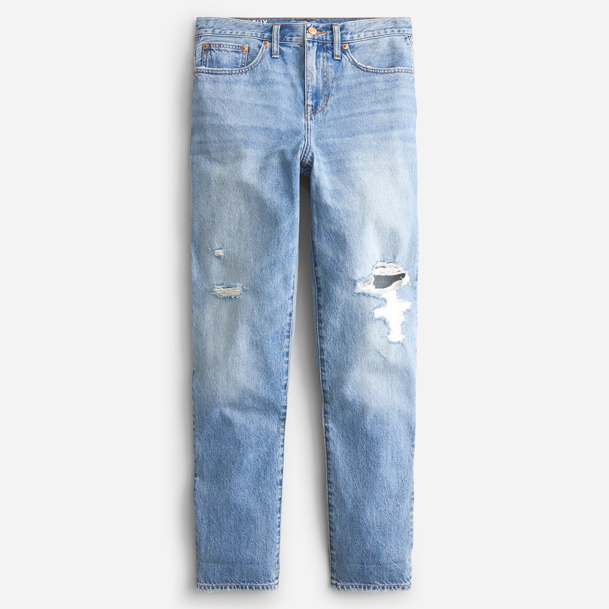 J.Crew: Slouchy Boyfriend Jean In Ancient Blue Wash For Women