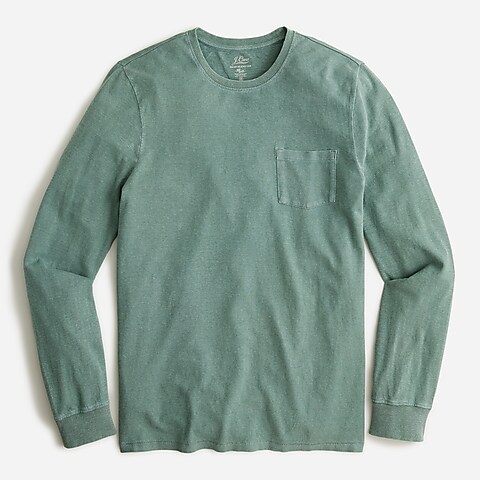  Hemp-organic cotton long-sleeve T-shirt