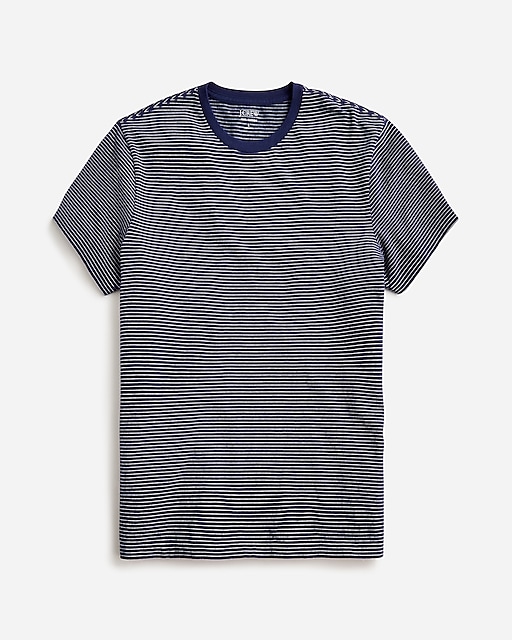 mens Cotton T-shirt in stripe