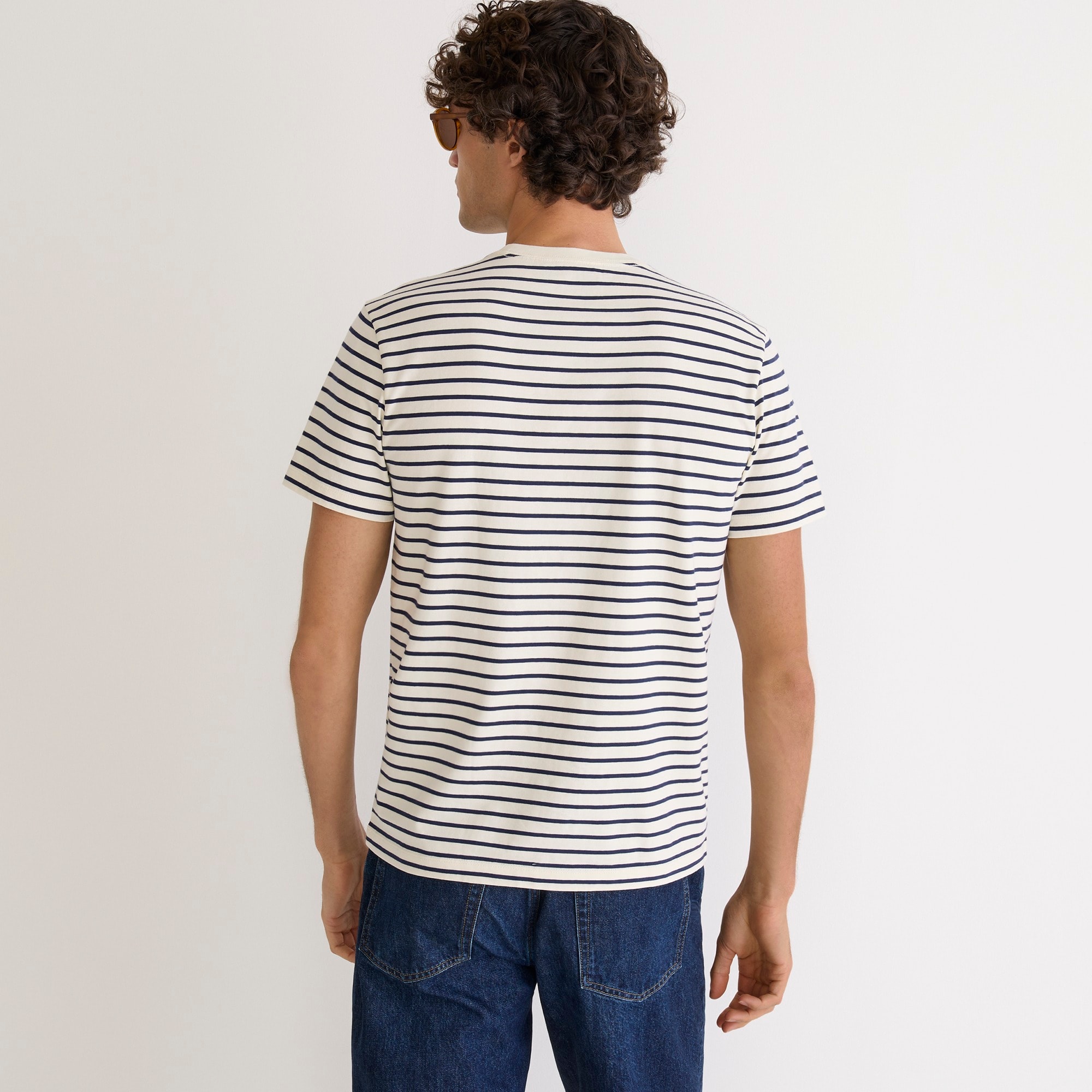 Cotton T-shirt in stripe