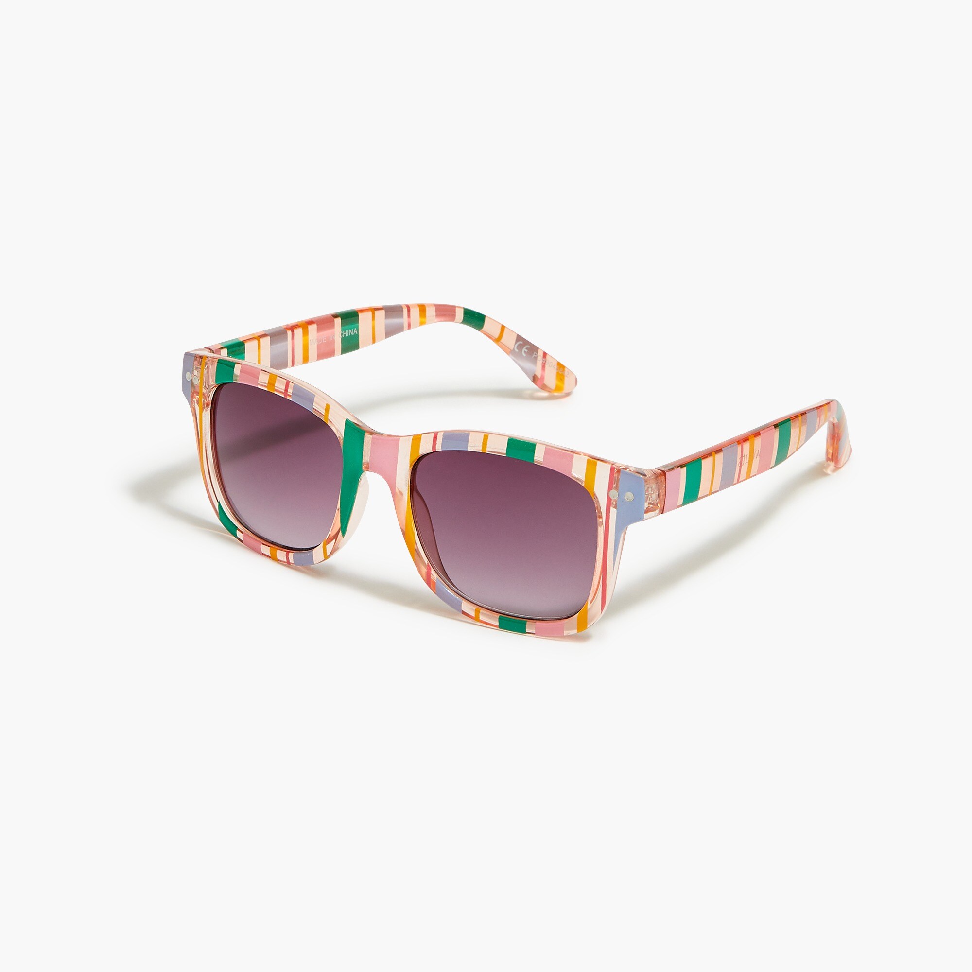 Kids' striped sunglasses