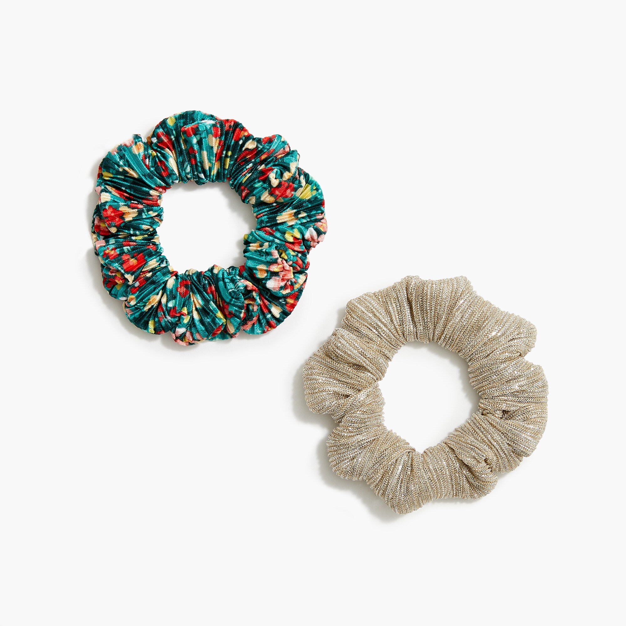 Girls' scrunchies two-pack