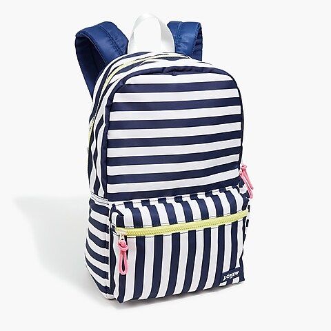 girls Kids' striped backpack