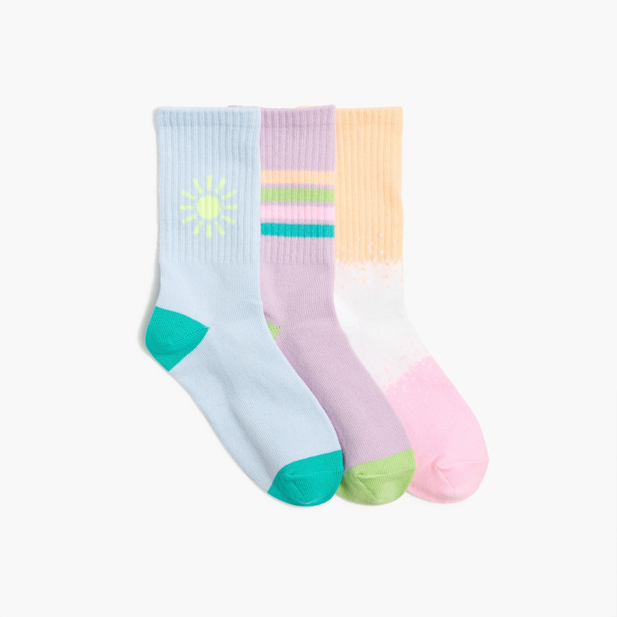 Kids' active tube socks pack