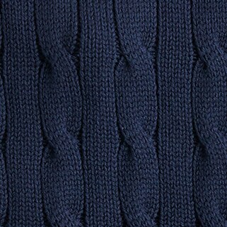 NAVY HTHR NATURAL STRIP