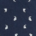BOAT DOT NAVY WHITE