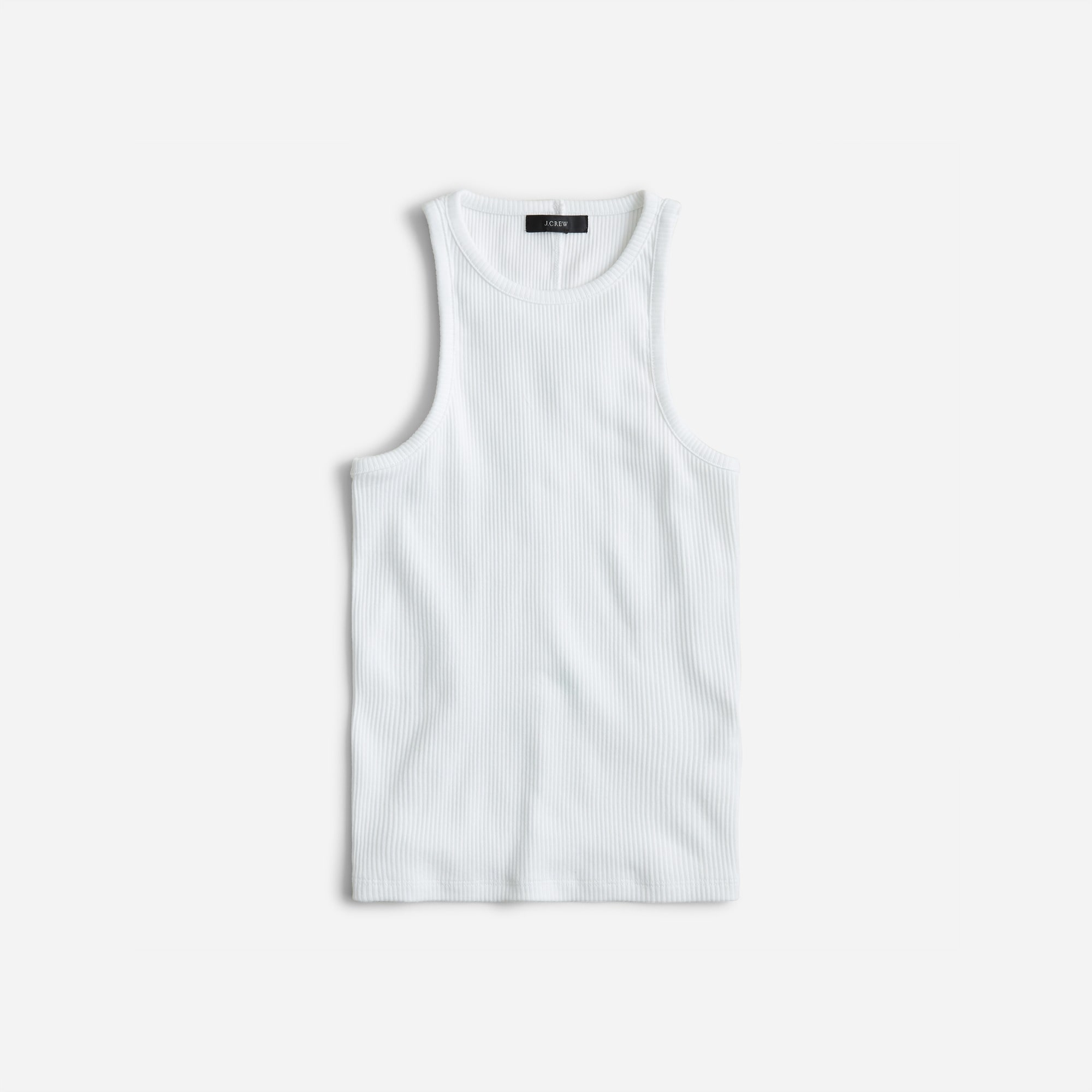 alo Rib Support Tank in White