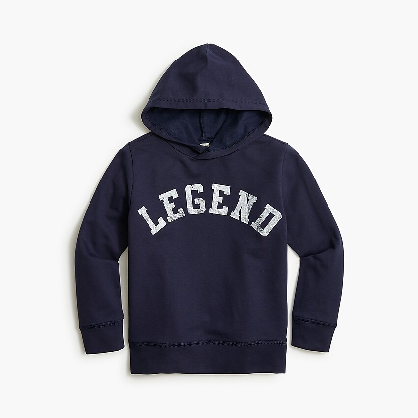 factory: boys' "legend" sweatshirt for boys, right side, view zoomed