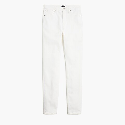  Petite curvy 10" high-rise white skinny jean in signature stretch